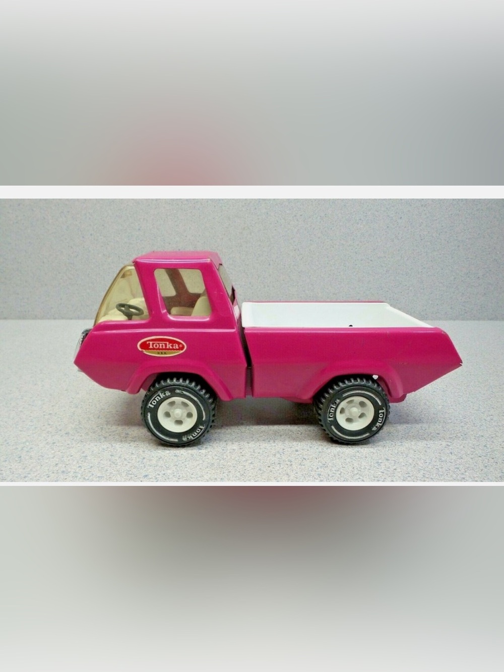 Vintage Tonka Pink and White mini truck